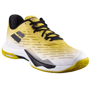 Încălțăminte de sală pentru bărbați Babolat  Shadow Tour 5 Men White/Gold  EUR 47