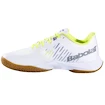 Încălțăminte de sală pentru bărbați Babolat  Shadow Tour 5 Men White/Lime