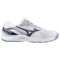 Încălțăminte de sală pentru bărbați Mizuno  Cyclone Speed 5 White/Bellwether Blue