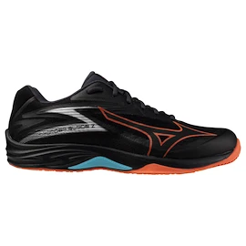 Încălțăminte de sală pentru bărbați Mizuno Thunder Blade Z Black/Neon Flame