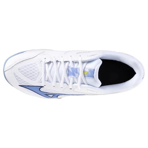 Încălțăminte de sală pentru bărbați Mizuno  Thunder Blade Z White/Bellwether Blue