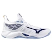 Încălțăminte de sală pentru bărbați Mizuno  Wave DIMENSION White/Bellwether Blue