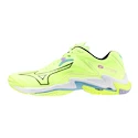 Încălțăminte de sală pentru bărbați Mizuno  Wave Lightning Z8  Neo Lime/Black/Splish Splash