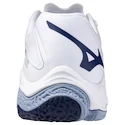 Încălțăminte de sală pentru bărbați Mizuno  Wave Lightning Z8 White/Bellwether Blue