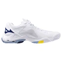 Încălțăminte de sală pentru bărbați Mizuno  Wave Lightning Z8 White/Bellwether Blue