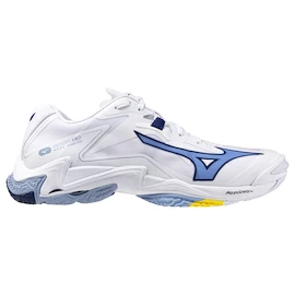 Încălțăminte de sală pentru bărbați Mizuno Wave Lightning Z8 White/Bellwether Blue