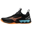 Încălțăminte de sală pentru bărbați Mizuno  Wave LUMINOUS 3 Black/Neon Flame