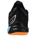 Încălțăminte de sală pentru bărbați Mizuno  Wave LUMINOUS 3 Black/Neon Flame