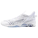 Încălțăminte de sală pentru bărbați Mizuno  Wave MIRAGE 5 White/Bellwether Blue