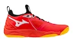 Încălțăminte de sală pentru bărbați Mizuno  WAVE MOMENTUM 3 Radiant Red/White/Carrot Curl