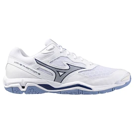 Încălțăminte de sală pentru bărbați Mizuno Wave PHANTOM 3 White/Bellwether Blue