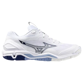 Încălțăminte de sală pentru bărbați Mizuno Wave STEALTH 6 White/Bellwether Blue