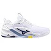 Încălțăminte de sală pentru bărbați Mizuno  Wave STEALTH NEO 2 White/Bellwether Blue