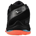 Încălțăminte de sală pentru bărbați Mizuno  Wave VOLTAGE 2 Black/Neon Flame