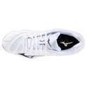 Încălțăminte de sală pentru bărbați Mizuno  Wave VOLTAGE 2 White/Bellwether Blue