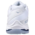 Încălțăminte de sală pentru bărbați Mizuno  Wave VOLTAGE 2 White/Bellwether Blue