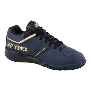 Încălțăminte de sală pentru bărbați Yonex  Strider Flow Wide Navy/Gold