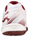 Încălțăminte de sală pentru femei Mizuno  Cyclone Speed 4 White/Cabernet