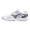 Încălțăminte de sală pentru femei Mizuno  Cyclone Speed 5 White/Violet Indigo