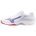 Încălțăminte de sală pentru femei Mizuno  Thunder Blade Z W White/Violet Indigo