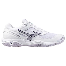 Încălțăminte de sală pentru femei Mizuno Wave PHANTOM 3 W White/Violet Indigo