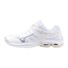 Încălțăminte de sală pentru femei Mizuno Wave Voltage 2 White/Aleutian/Cloud Pink