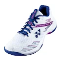 Încălțăminte de sală pentru femei Yonex  Cascade Accel Wide White/Purple