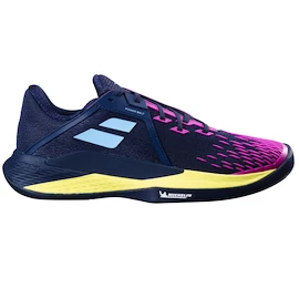 Încălțăminte de tenis pentru bărbați Babolat Propulse Fury 3 Clay Men Dark Blue/Pink Aero