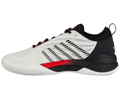 Încălțăminte de tenis pentru bărbați K-Swiss  Hypercourt Supreme 2 HB White/Limo/Red