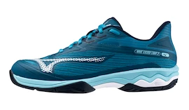 Încălțăminte de tenis pentru bărbați Mizuno Wave Exceed LIGHT 2 AC Moroccan Blue/White/Bluejay