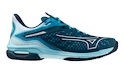 Încălțăminte de tenis pentru bărbați Mizuno Wave Exceed TOUR 6 AC Moroccan Blue/White/Blue Topaz