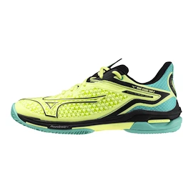 Încălțăminte de tenis pentru bărbați Mizuno Wave Exceed Tour 6 CC Sunny Lime/Black/Atlantis