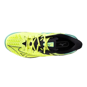 Încălțăminte de tenis pentru bărbați Mizuno Wave Exceed Tour 6 CC Sunny Lime/Black/Atlantis