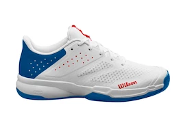 Încălțăminte de tenis pentru bărbați Wilson Kaos Stroke 2.0 White/Deja Vu Blue