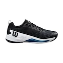 Încălțăminte de tenis pentru bărbați Wilson Rush Pro 4.5 Black/White/Ensign Blue