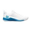 Încălțăminte de tenis pentru bărbați Wilson Rush Pro 4.5 White/Atomic Blue