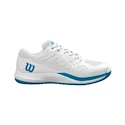 Încălțăminte de tenis pentru bărbați Wilson Rush Pro ACE White/Atomic Blue