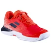 Încălțăminte de tenis pentru copii Babolat  Mach 3 All Court Boy Strike Red/White