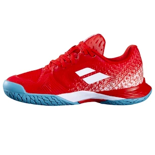 Încălțăminte de tenis pentru copii Babolat  Mach 3 Junior AC Girl Fiesta Red  EUR 36