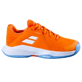 Încălțăminte de tenis pentru copii Babolat Propulse Junior 3 AC Boy Orange Peel