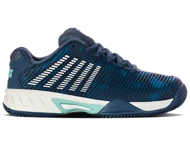 Încălțăminte de tenis pentru copii K-Swiss Hypercourt Express 2 HB Indian Teal/Star White