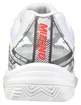 Încălțăminte de tenis pentru copii Mizuno  Breakshot 3 CC White/IgnititonRed