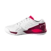 Încălțăminte de tenis pentru copii Wilson Rush Pro Ace Jr White/Beet Red