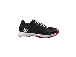 Încălțăminte de tenis pentru copii Wilson Rush Pro JR L Black/Wilson Red