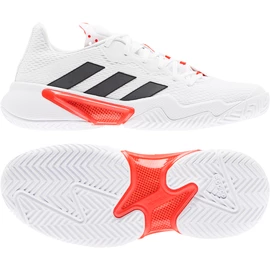 Încălțăminte de tenis pentru femei adidas Barricade W White/Black/Red