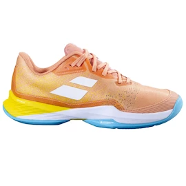 Încălțăminte de tenis pentru femei Babolat Mach 3 AC Women Coral/Gold Fusion