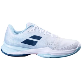 Încălțăminte de tenis pentru femei Babolat Mach 3 AC Women White/Angel Blue