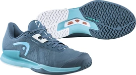 Încălțăminte de tenis pentru femei Head Sprint Pro 3.5 AC Grey/Teal