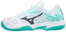 Încălțăminte de tenis pentru femei Mizuno Break Shot 3 Clay White/Iron Gate