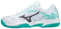 Încălțăminte de tenis pentru femei Mizuno  Break Shot 3 Clay White/Iron Gate  EUR 38,5